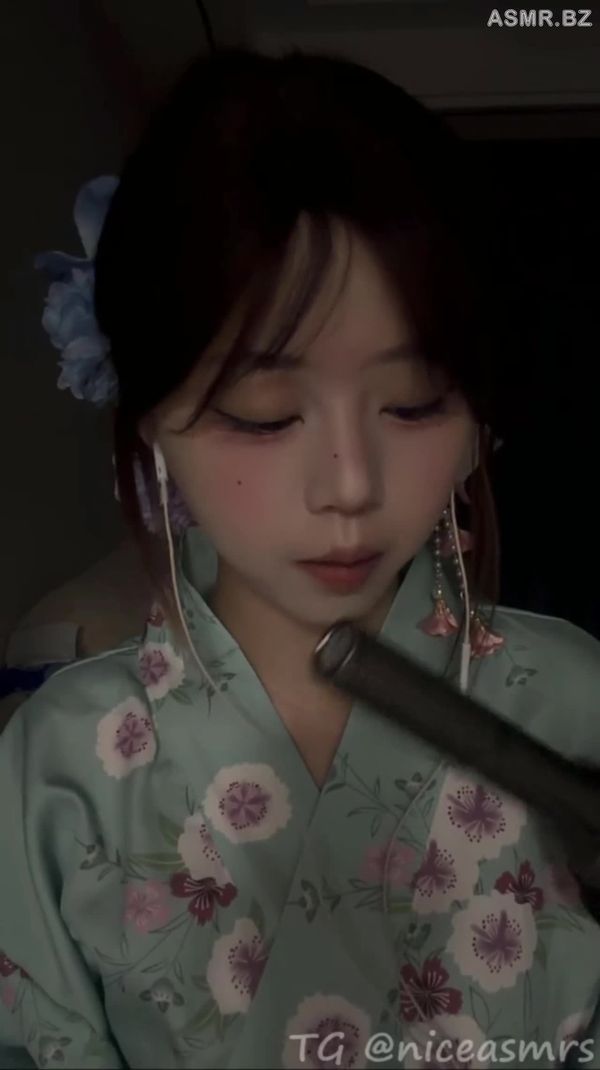 啵啵眠眠 和服 小嫩舌舔管麦